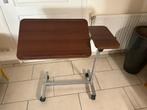Verstelbare bedtafel met wielen, Diversen, Ophalen, Zo goed als nieuw