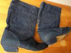 partij Dameslaarzen maten 36-38, Kleding | Dames, Schoenen, Hoge laarzen, Zwart, Ophalen of Verzenden, Gedragen