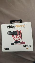 Rode VideoMicro microfoon, Nieuw, Ophalen of Verzenden