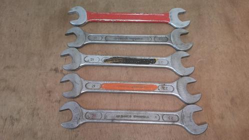 Bahco steeksleutels 21x23 UD, Doe-het-zelf en Verbouw, Zwenkwielen, Gebruikt, Verzenden