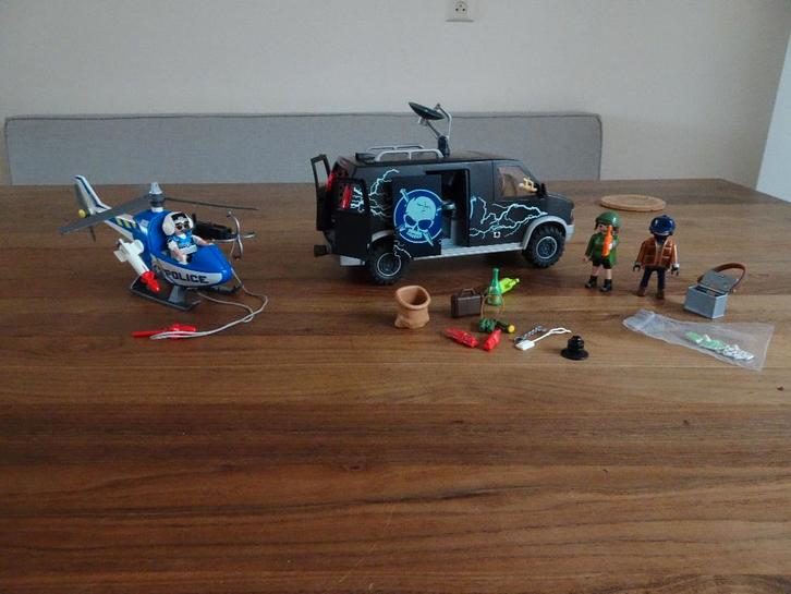 Playmobil boevenwagen en politie 70575, Kinderen en Baby's, Speelgoed | Playmobil, Zo goed als nieuw, Complete set, Ophalen of Verzenden