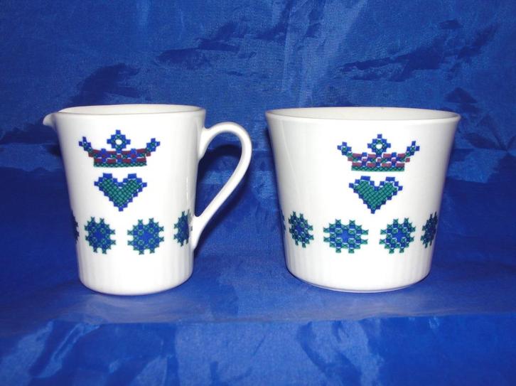 Figgjo Norway Menu melk en suiker set, Huis en Inrichting, Keuken | Servies, Zo goed als nieuw, Overige typen, Overige stijlen