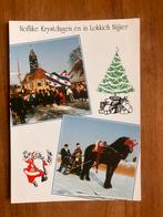 Friese kerstkaart Hindeloopen. Arrenslee met Fries paard., Verzamelen, Gelopen, Ophalen of Verzenden, Friesland, 1980 tot heden