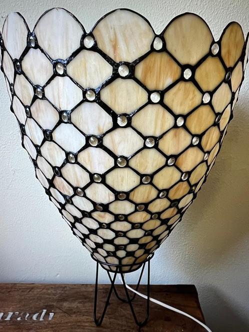 Tiffany vintage hanglamp kroonluchter, Antiek en Kunst, Antiek | Lampen, Ophalen