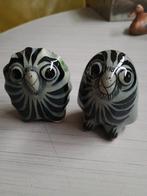 Keramische Uiltjes - Set van 2, Antiek en Kunst, Antiek | Keramiek en Aardewerk, Ophalen of Verzenden