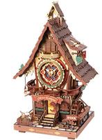 Robotime Cuckoo Clock LC901C Bouwpakket Nieuw, Groter dan 1:32, Nieuw, Ophalen of Verzenden, Robotime