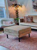 Sissy-Boy Velvet Hocker Sand, Huis en Inrichting, Ophalen, Zo goed als nieuw, 75 tot 100 cm, Minder dan 150 cm