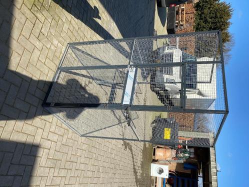 Aluminium volière Antraciet 102 x 104 x 202 cm nieuw!, Dieren en Toebehoren, Vogels | Hokken en Kooien, Volière, Aluminium, Ophalen