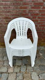 4 jardin stapelstoelen, Tuin en Terras, Ophalen, Zo goed als nieuw, Kunststof