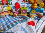 Houten Baby Treintje, Ophalen of Verzenden, Zo goed als nieuw, Duw- of Trekspeelgoed
