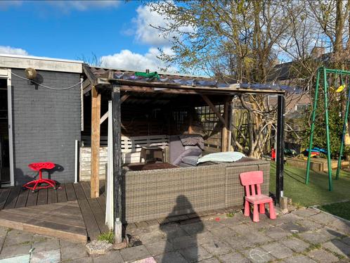 GRATIS Comlete lounge/overkapping GRATIS IN SNEEK, Tuin en Terras, Overkappingen, Zo goed als nieuw, Veranda, Ophalen of Verzenden