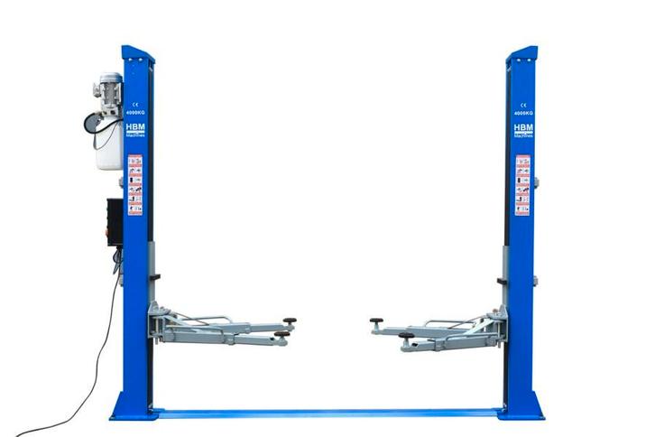 Hefbrug / bandenbrug / autobrug 230V 2-koloms 4000 Kg, Auto diversen, Autogereedschap, Nieuw, Ophalen of Verzenden