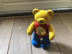 Ambi Toys vintage Action Teddy beer, druk op de snuit en je, Ophalen of Verzenden, Zo goed als nieuw, Overige typen