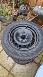 Set michelin Winterbanden 195/65R15 met velg voor Volvo, Ophalen, Gebruikt, 15 inch, Banden en Velgen