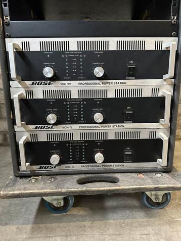 3x Bose 1800/IV professionele eindversterker beschikbaar voor biedingen