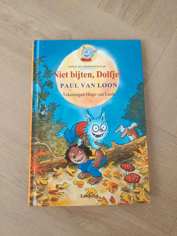Paul van Loon - Niet bijten, Dolfje!, Boeken, Kinderboeken | Jeugd | onder 10 jaar, Zo goed als nieuw, Ophalen of Verzenden