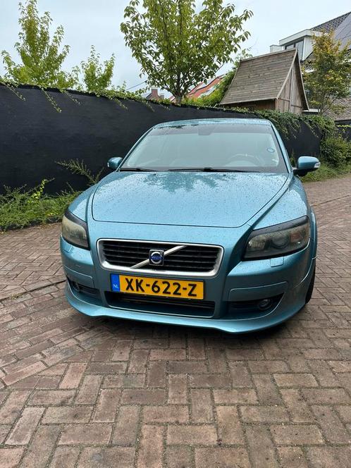 Volvo C30 2.5 T5 Geartronic 2006 Blauw getuned/carbon detail, Auto's, Volvo, Particulier, C30, Airbags, Airconditioning, Elektrische ramen