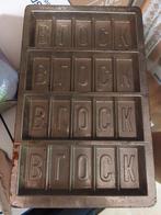 Oude chocolade gietblock, Ophalen of Verzenden