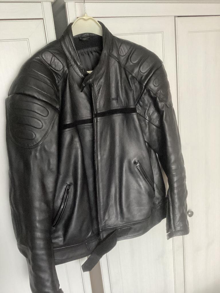 Leren motorjas en motorbroek (CafeRacer), Motoren, Kleding | Motorkleding, Ophalen, CafeRacer, Tweedehands, Heren