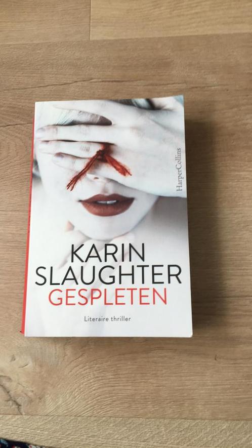 Karin Slaughter - Gespleten, Boeken, Thrillers, Zo goed als nieuw, Nederland, Ophalen of Verzenden