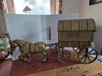 Paard en wagen, koper, Antiek en Kunst, Ophalen, Koper