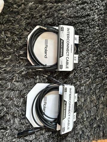 Roland RCC-15-TRXF kabel (4.5 m) 2 stuks beschikbaar voor biedingen