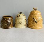 Honingpotten bijenkorf bijen vintage keramiek, Antiek en Kunst, Ophalen of Verzenden