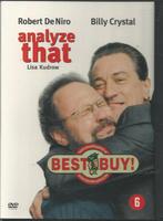 Analyze that met o.a. Robert de Niro, Billy Crystal, 1980 tot heden, Ophalen of Verzenden, Zo goed als nieuw, Komedie