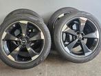 Audi Rotor Velgen 20 inch met Banden, Auto-onderdelen, Banden en Velgen, Ophalen, Gebruikt, 255 mm, Banden en Velgen