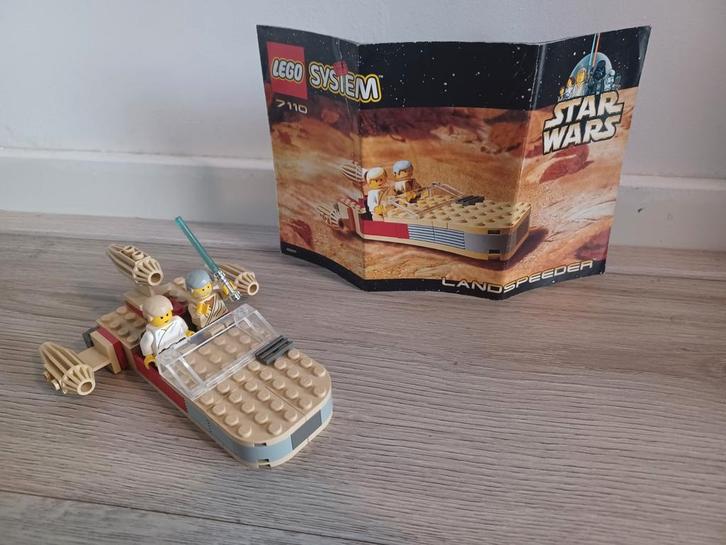 Lego Star Wars Landspeeder 7110 Compleet , boekje geen doos, Kinderen en Baby's, Speelgoed | Duplo en Lego, Nieuw, Ophalen of Verzenden
