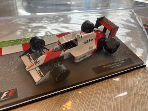 39708: McLaren MP4/4 - Ayrton Senna - 1988 - Atlas 1:43, Hobby en Vrije tijd, Modelauto's | 1:43, Nieuw, Auto, Overige merken