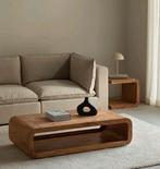 Basiclabel Kin salontafel acaciahout NIEUW!, Ophalen, 100 tot 150 cm, Nieuw, 50 tot 100 cm