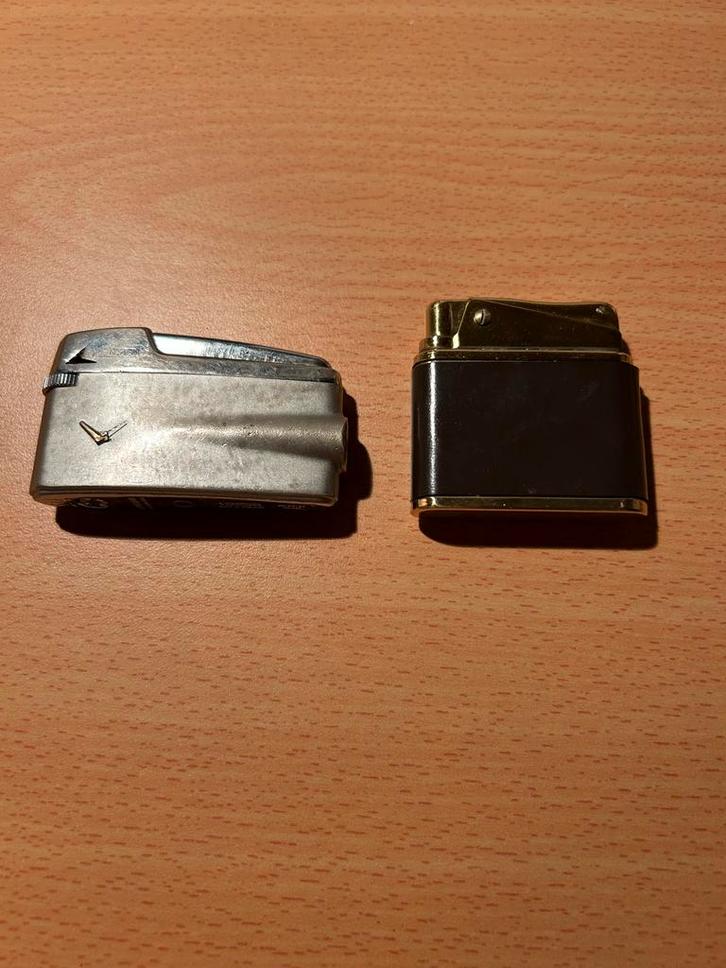 GHB Soliszünder & Ronson Varaflame MK2 - Restauratie, Verzamelen, Rookartikelen, Aanstekers en Luciferdoosjes, Gebruikt, Aansteker