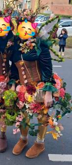 Compleet pakje carnaval maat 42, Ophalen, Zo goed als nieuw, Maat 42/44 (L), Carnaval