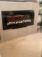 Stijlvolle elektrische sfeerhaard - 90x50x13cm, Ophalen, Nieuw, Hangende haard, Elektrische haard
