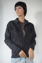 DAILY AESTHETIKZ Bijzondere Zwarte Jeans Jas/Spijkerjas S , Zwart, Ophalen of Verzenden, Zo goed als nieuw, Daily aesthetikz