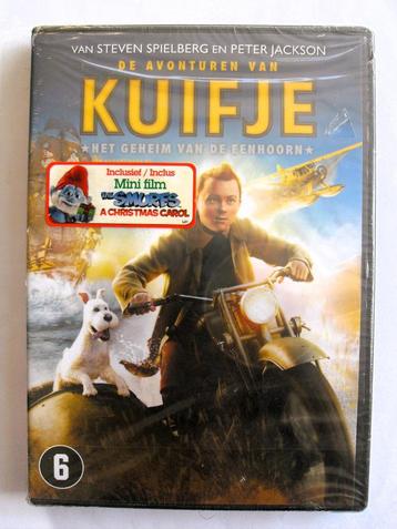 Kuifje Het Geheim Van De Eenhoorn DVD + Bonus DVD! beschikbaar voor biedingen