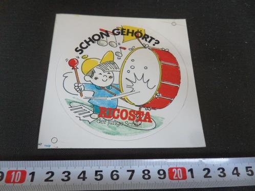 sticker Schon gehört ? RICOSTA der junge Schuh  strip, Verzamelen, Stickers, Zo goed als nieuw, Bedrijf of Vereniging, Ophalen