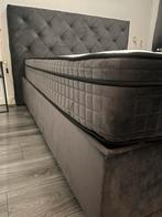 Bed met opbergruimte 160 x 200, Huis en Inrichting, Slaapkamer | Bedden, Ophalen, Tweepersoons, Zo goed als nieuw, 160 cm