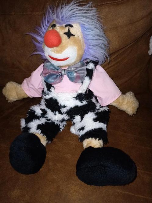 Vintage clown, euro play toys., Kinderen en Baby's, Speelgoed | Knuffels en Pluche, Zo goed als nieuw, Overige typen, Ophalen of Verzenden