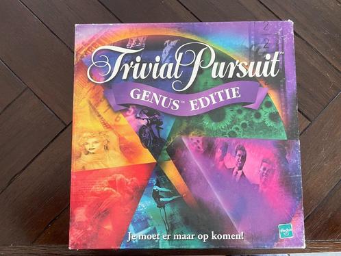 Trivial Pursuit – Genus Editie, Hobby en Vrije tijd, Gezelschapsspellen | Bordspellen, Gebruikt, Een of twee spelers, Drie of vier spelers