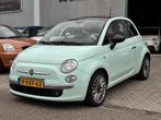Fiat 500 TwinAir Cult Schuifdak, NL Auto, Mint groen, Auto's, Voorwielaandrijving, Gebruikt, Euro 6, 905 kg