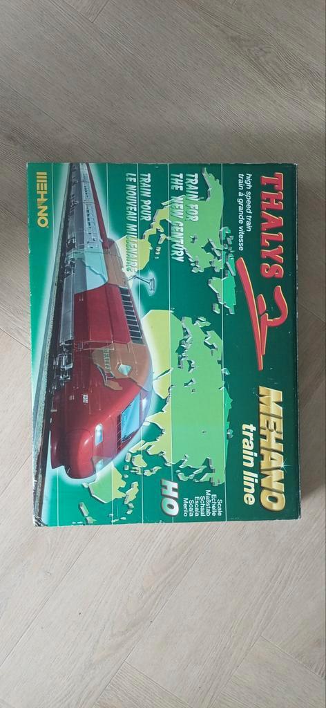 Mehano Thalys TGV Treinset HO - Nieuwstaat, Hobby en Vrije tijd, Modeltreinen | H0, Zo goed als nieuw, Treinset, Gelijkstroom
