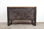 Vintage industriële werkbank ladekast dressoir kookeiland, Ophalen of Verzenden, Gebruikt