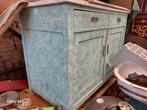 grenen kastje met marmenplaat, Kinderen en Baby's, Kinderkamer | Commodes en Kasten, Minder dan 90 cm, Gebruikt, Ophalen of Verzenden