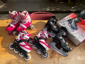 Skeelers en schaatsen, maat 29-33 beschikbaar voor biedingen