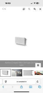 Radson Compact 900 x 450 type 22 (1092 watt), Ophalen of Verzenden, Nieuw