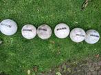 6 witte derby starballen, Maat XS of kleiner, Ophalen of Verzenden, Gebruikt, Bal
