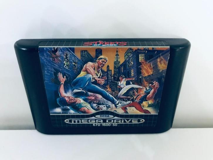 SEGA Mega Drive - Streets of Rage (Losse Casette), Spelcomputers en Games, Games | Sega, Zo goed als nieuw, Mega Drive, Vechten