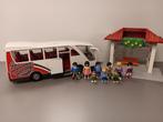 Playmobil Grote BUS + BUSHALTE, Poppetjes set 34,50, Kinderen en Baby's, Speelgoed | Playmobil, Verzenden, Gebruikt, Complete set